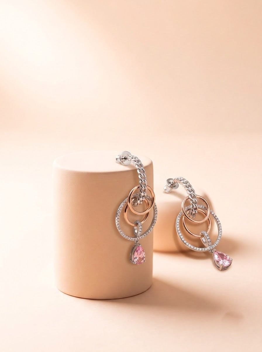Charm Hoop Earrings