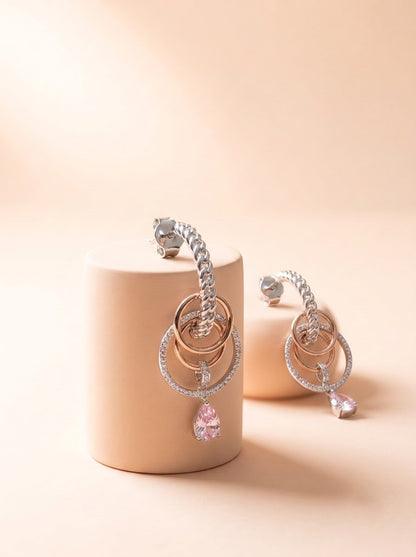 Charm Hoop Earrings