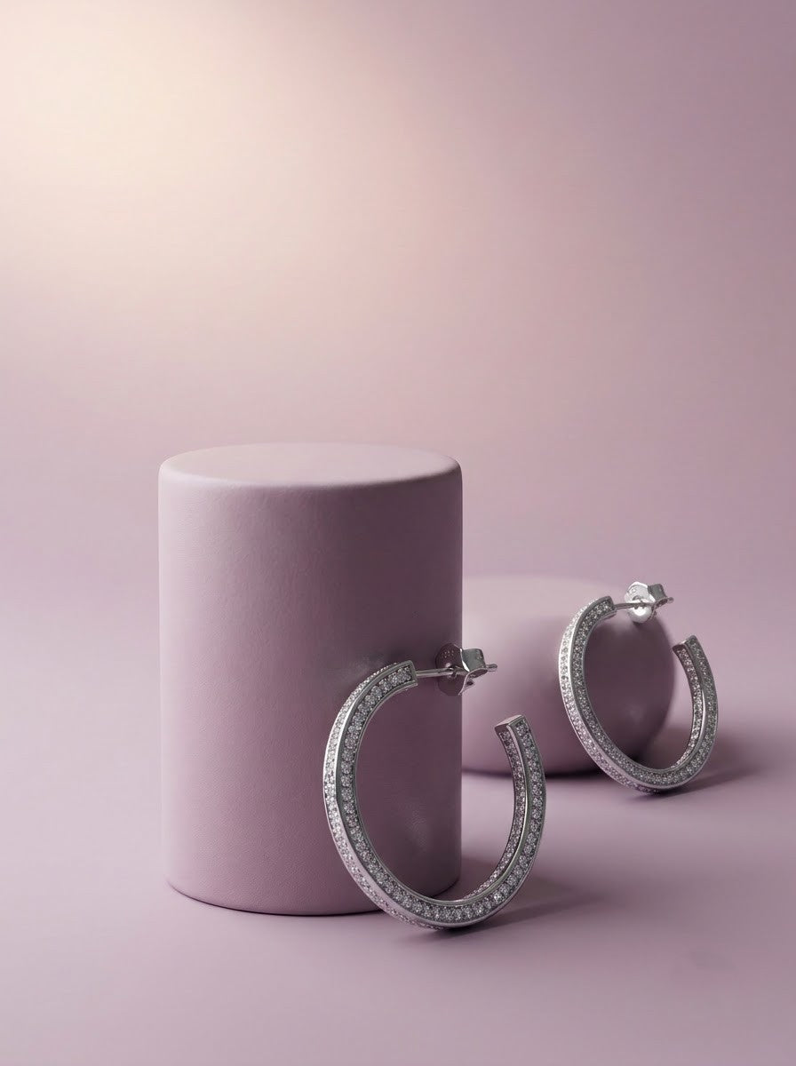 Twist Hoop Earrings