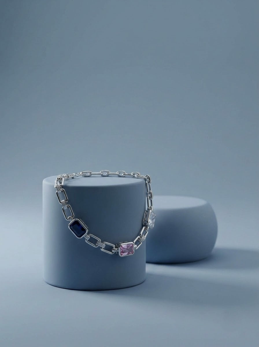 Azure Link Bracelet