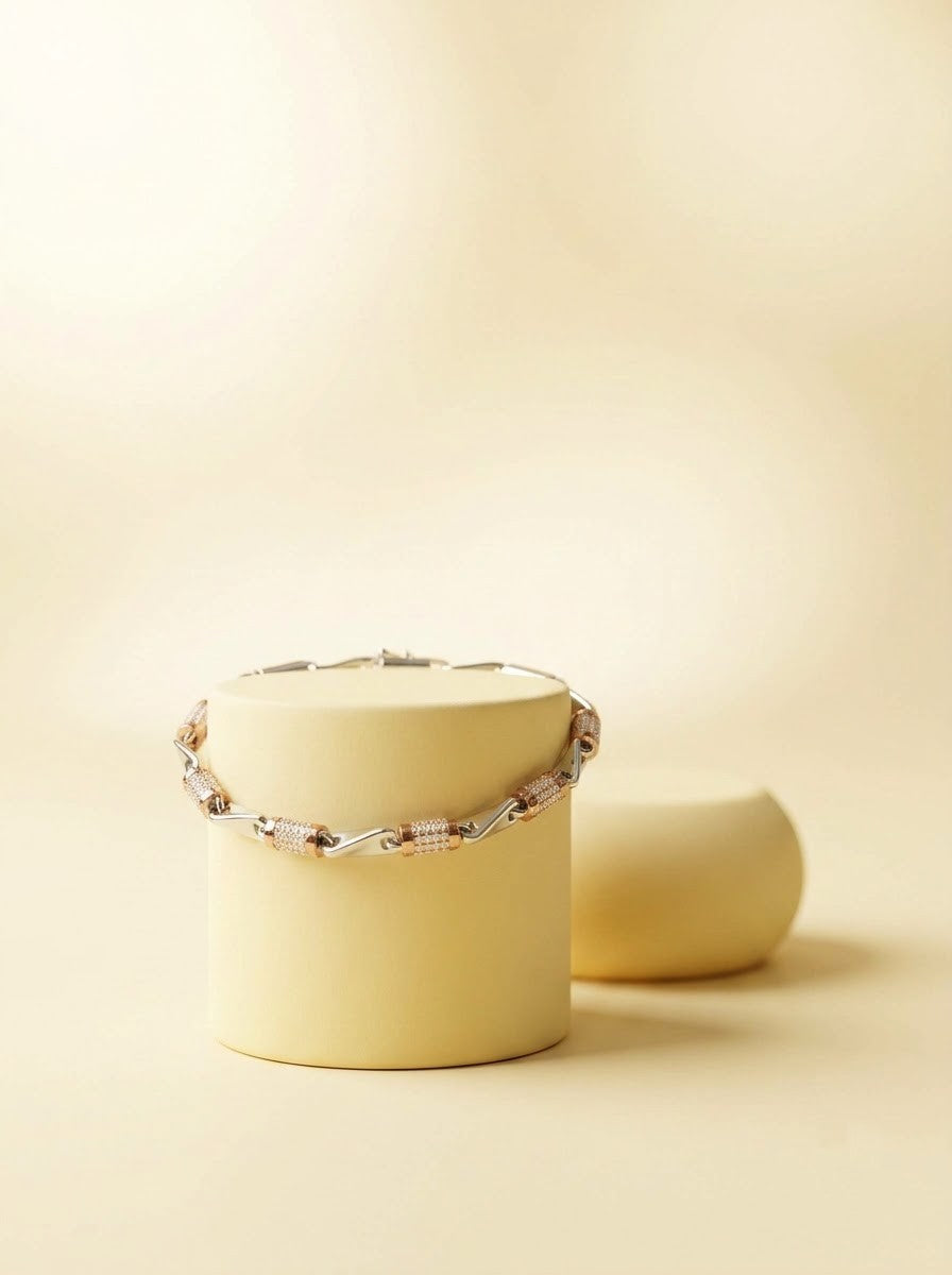 Twisted Bar Bracelet