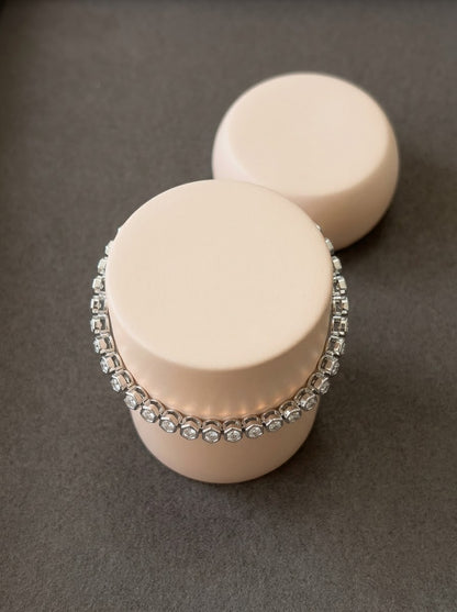 Hexagon Tennis Bracelet