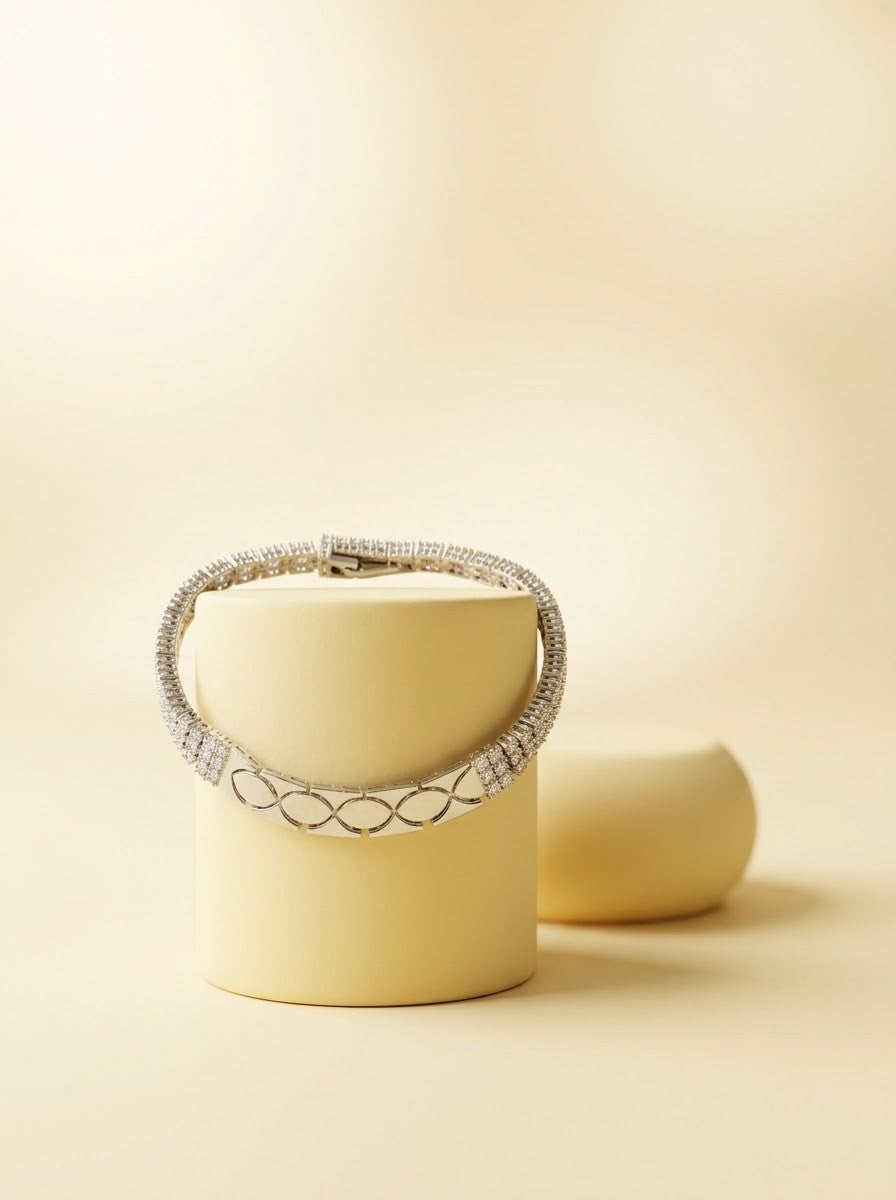 Glace Tennis Bracelet