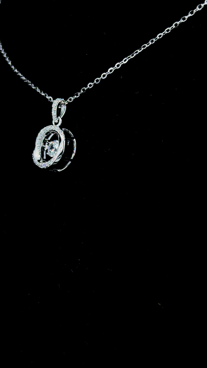 Orbit Spiral Pendant Chain