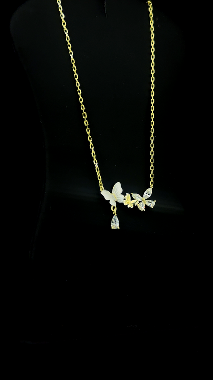 Flutter Duo Pendant Chain