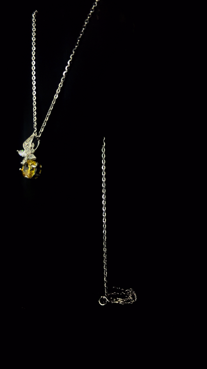 Soleil Butterfly Pendant Chain