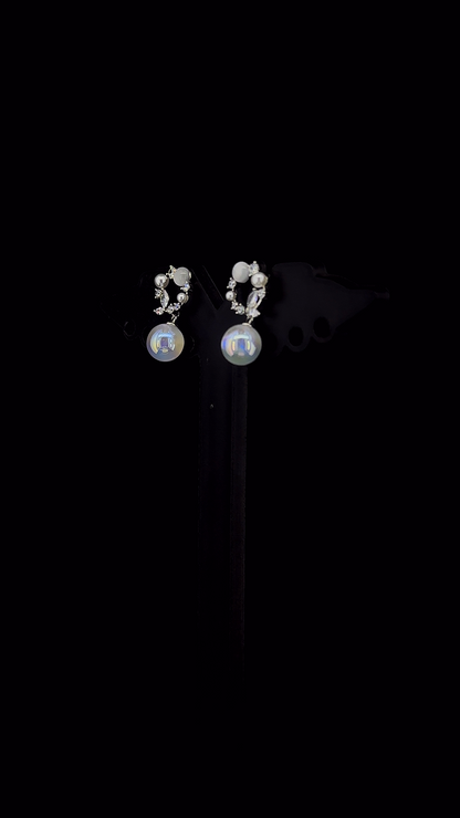 Luna Wreath Drop Earrings