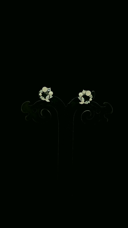 Celestia Wreath Stud Earrings