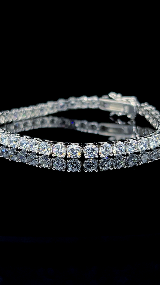 Round Tennis Bracelet