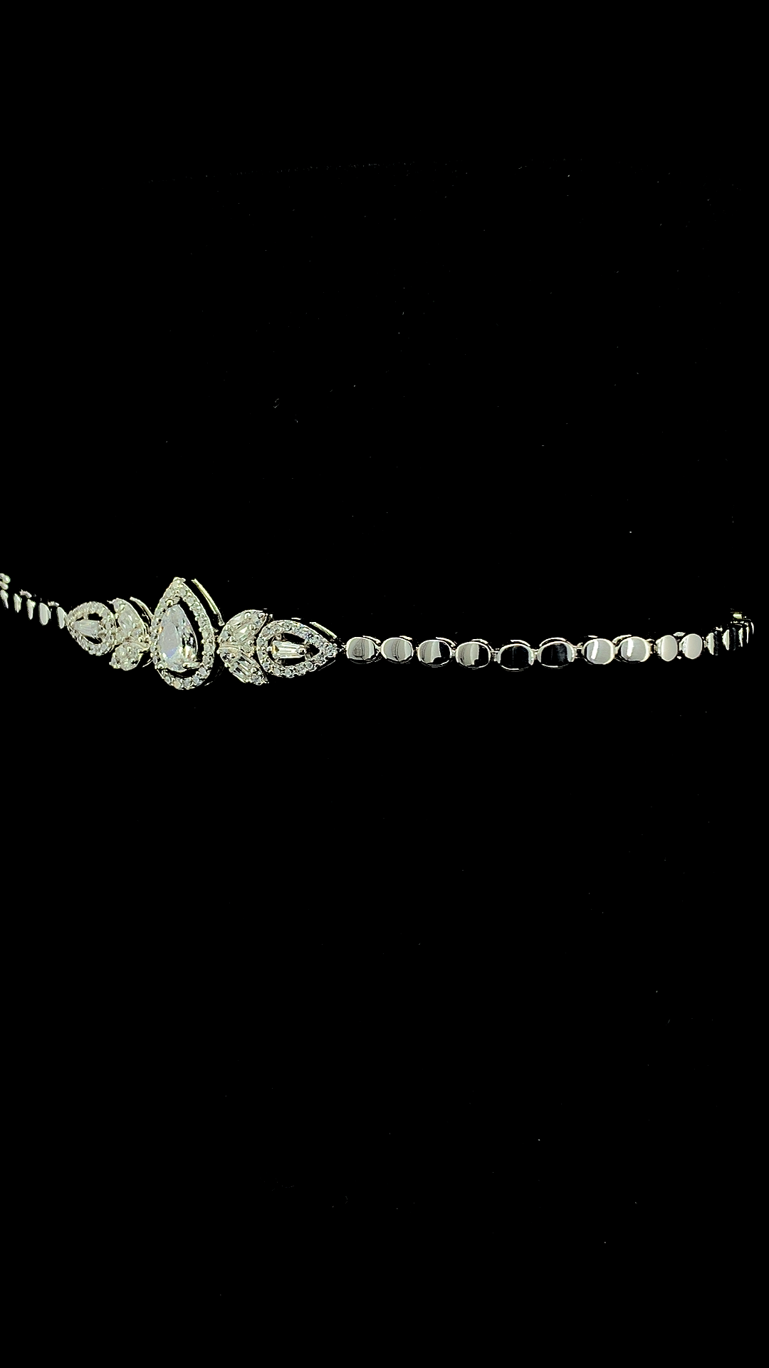 The Petal Crown Bracelet | 925 Sterling Silver | The White Kala