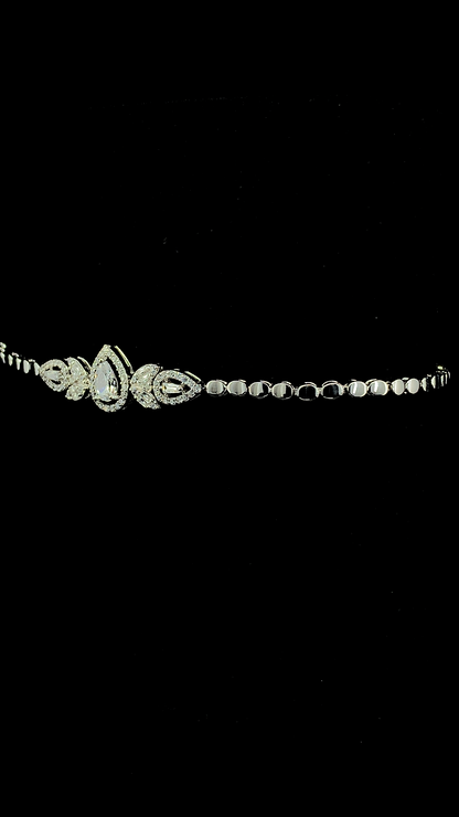 The Petal Crown Bracelet | 925 Sterling Silver | The White Kala