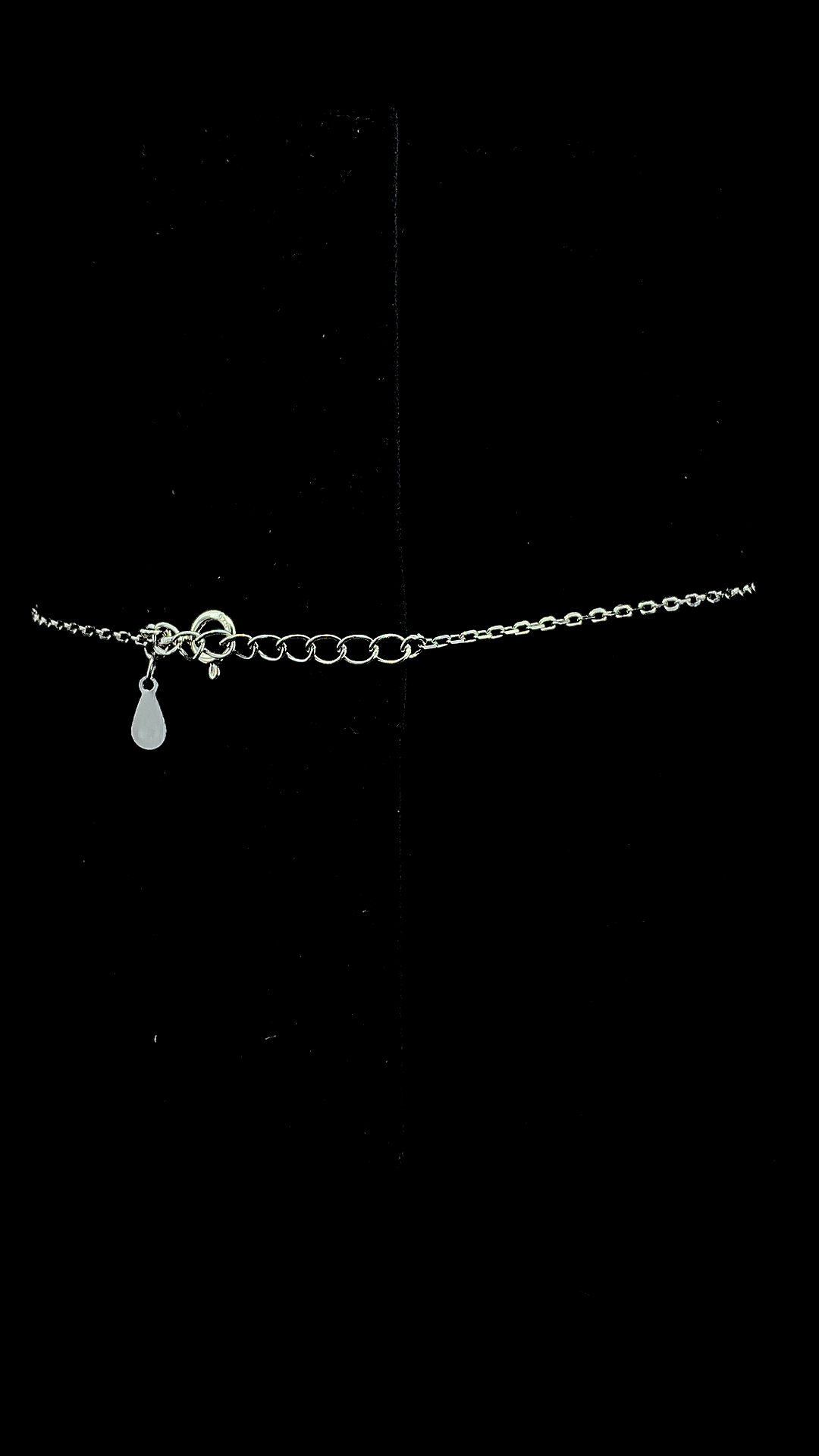 The Trio Pear Halo Bracelet | 925 Sterling Silver | The White Kala