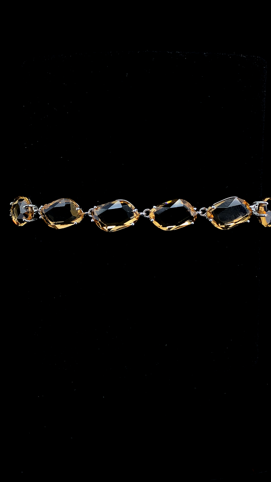 Champagne Bracelet | 925 Sterling Silver | The White Kala