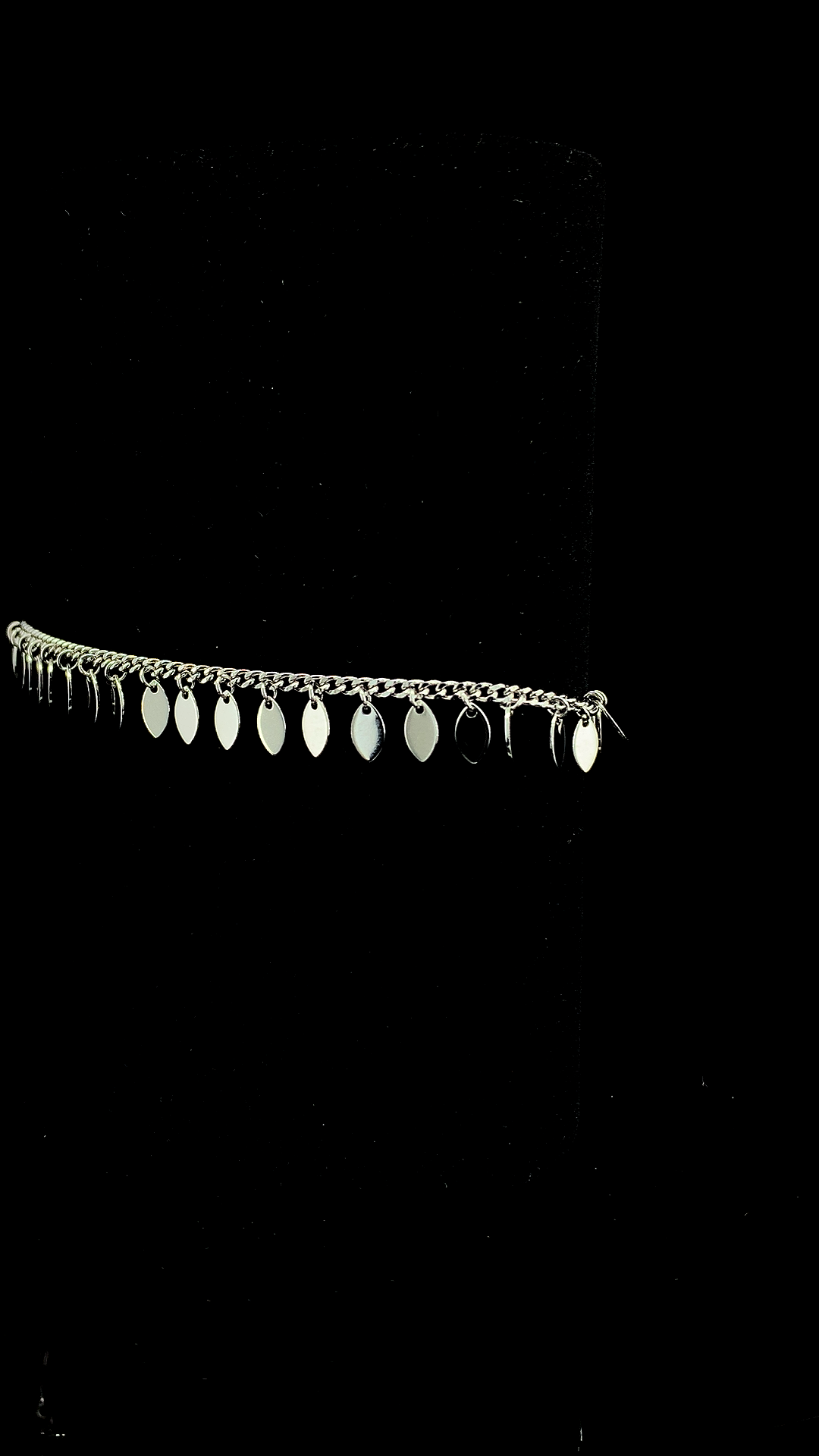 Petal Fringe Silver Charm Bracelet | 925 Sterling Silver