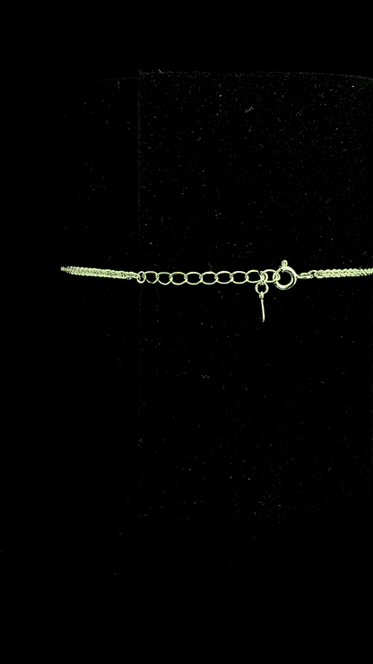 The Clover Asymmetric Silver Bracelet | 925 Sterling Silver | The White Kala