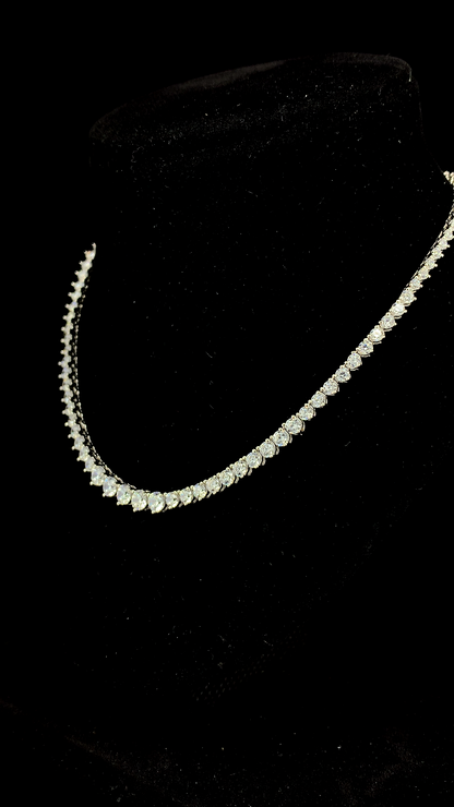 Rivière Tennis Necklace