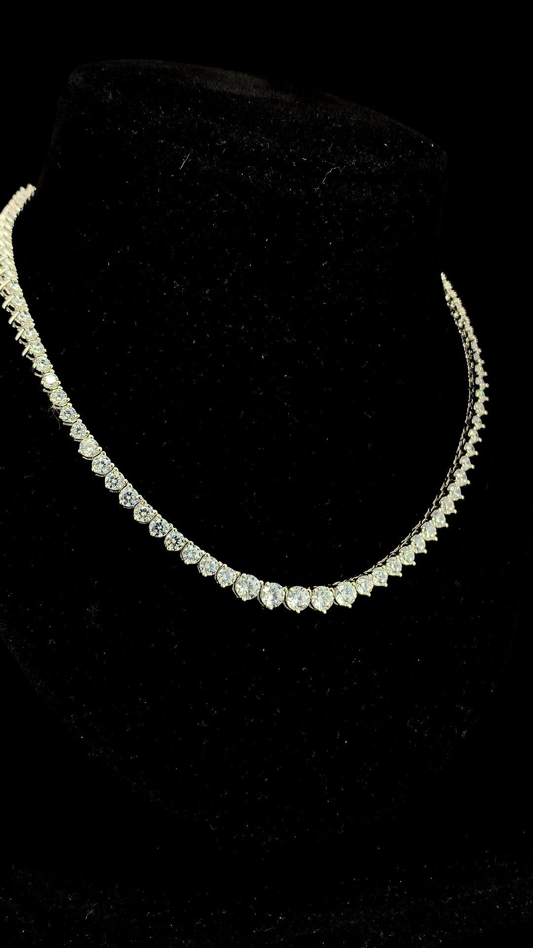Rivière Tennis Necklace