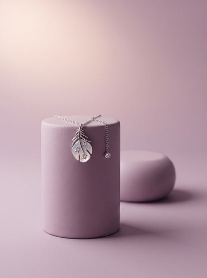 Feather Float Pendant Chain