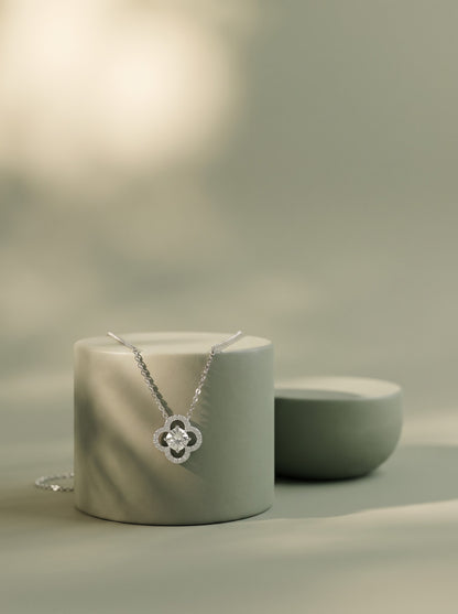 Blush Clover Pendant Chain