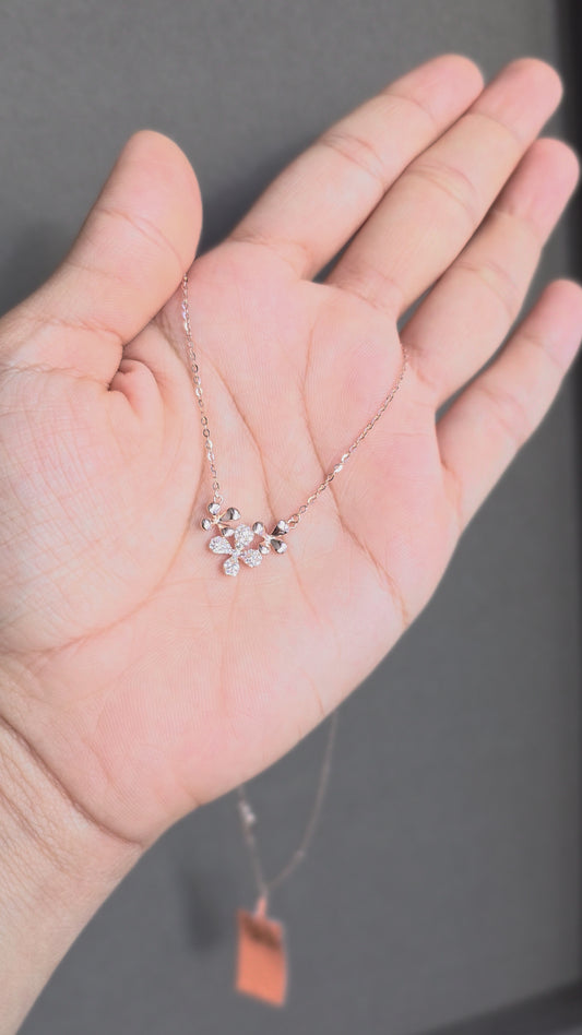 Petal Cluster Necklace