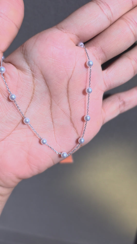 Pearl Station Pendant Chain