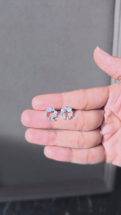 Celestia Wreath Stud Earrings