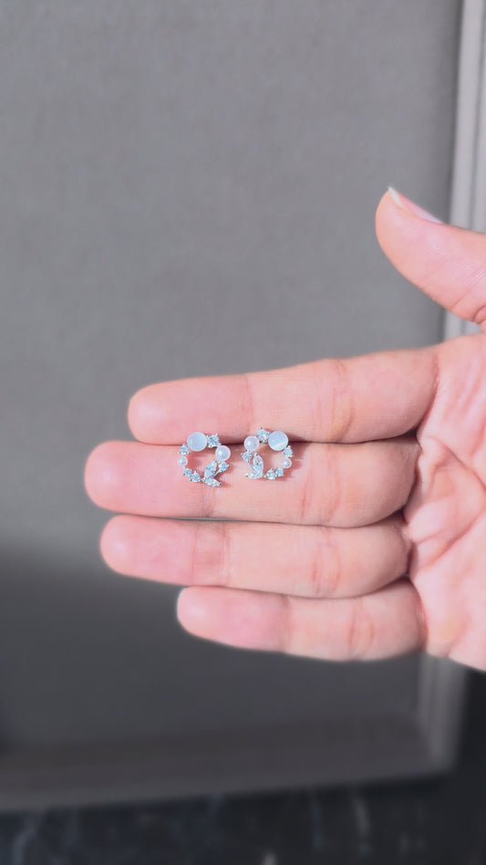 Celestia Wreath Stud Earrings