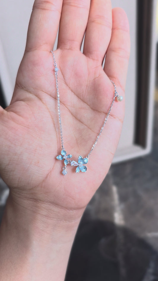 Bloom Duo Pendant Chain