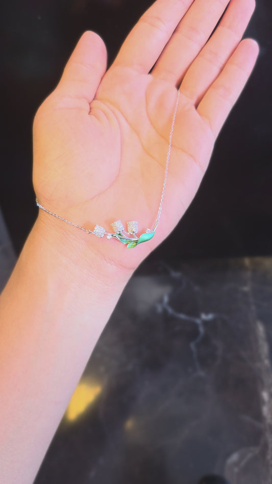 Dandelion Garden Necklace