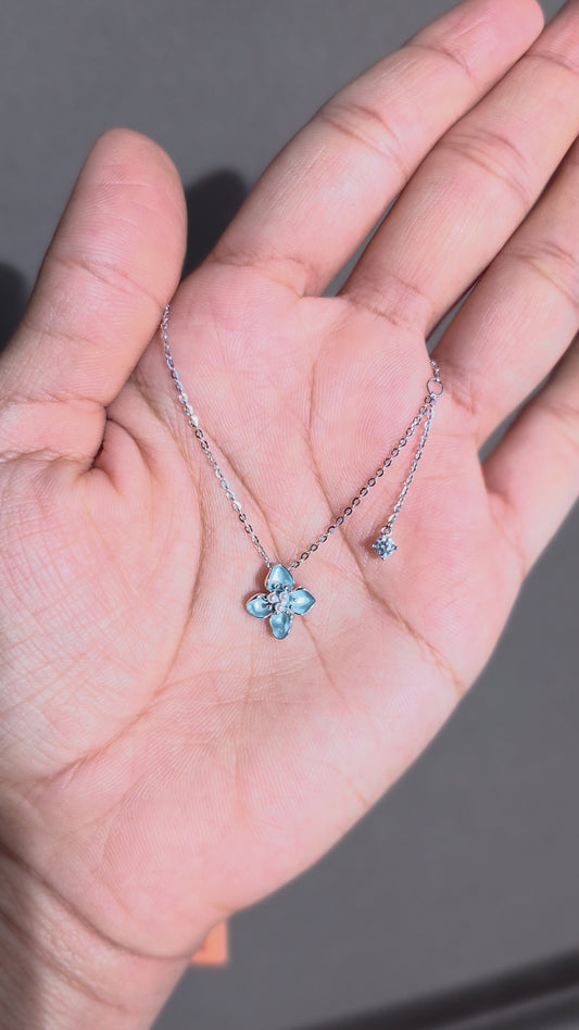 Hydrangea Layered Necklace