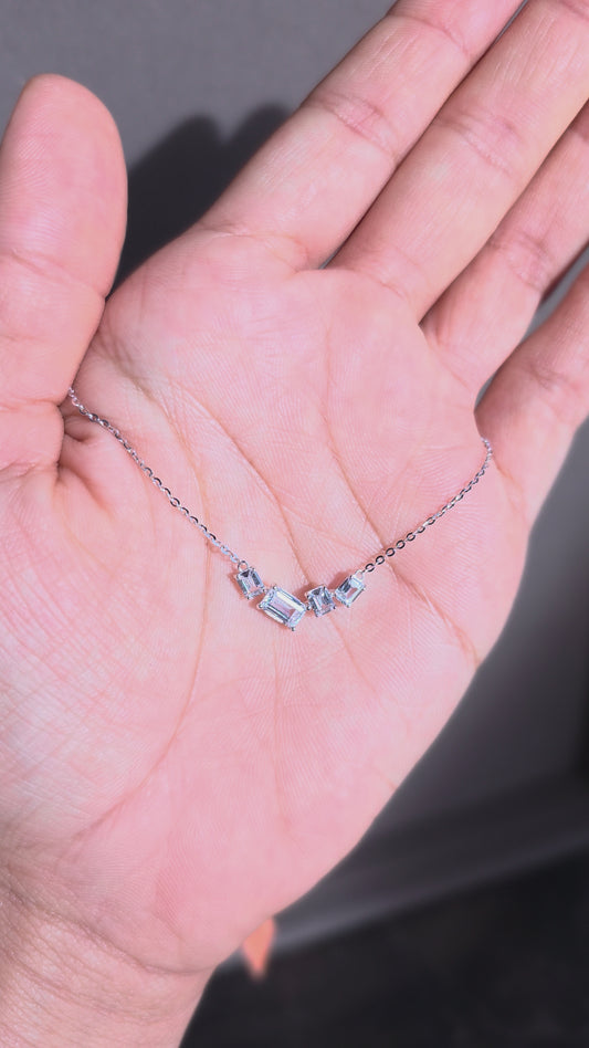 Azure Bar Pendant Chain