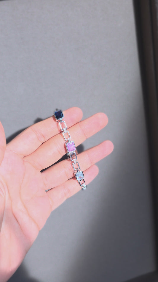 Azure Link Bracelet
