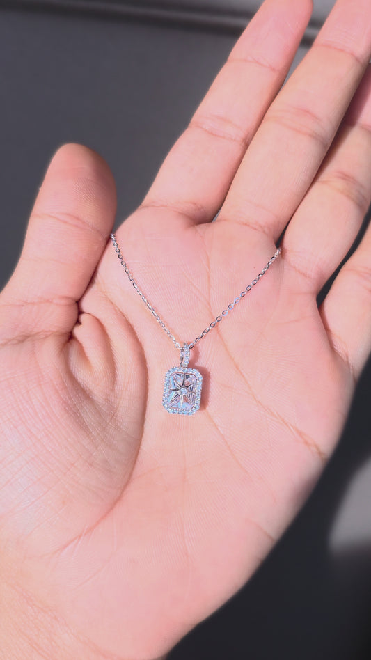 Stellar Square Pendant Chain